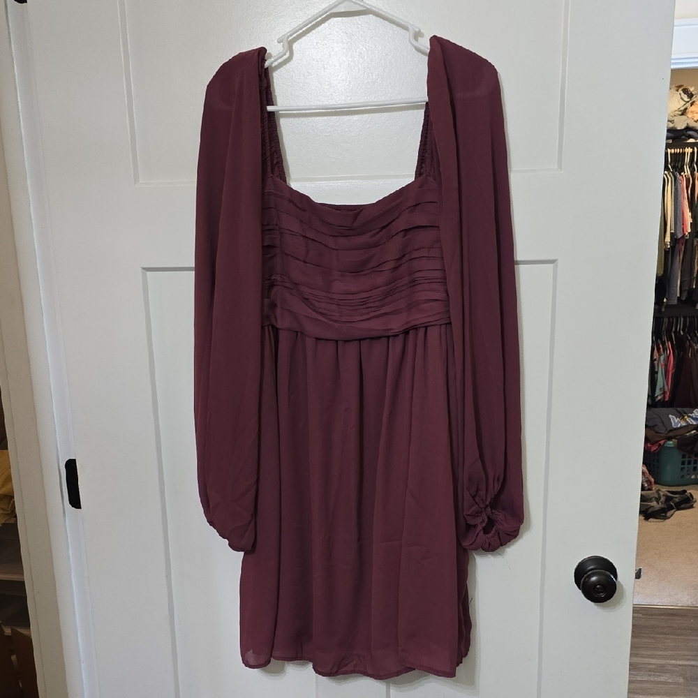 Abercrombie & Fitch Plum Mini Dress